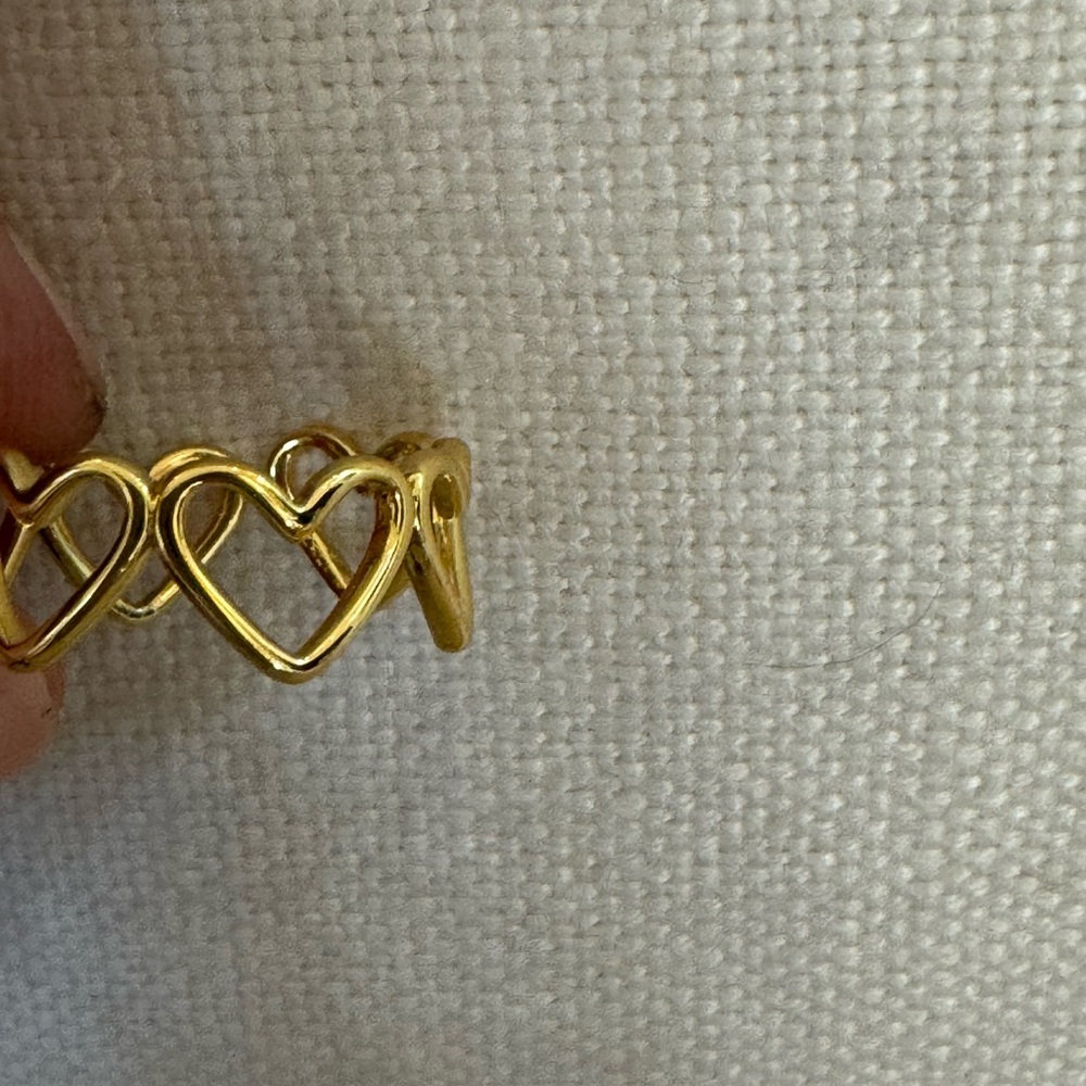 Adjustable Chunky Gold Plated Statement Ring, Siz… - image 2